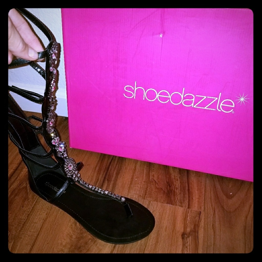 Shoedazzle brand new tall gladiators